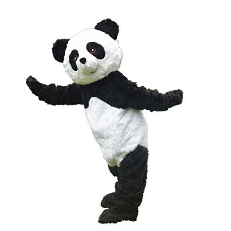 Fantasia Panda Mascote Adulto Elite Profissional Fantasia Panda Mascote Adulto Elite Profissional