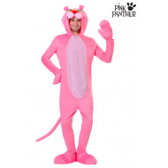 Fantasia Pantera Cor de Rosa Adulto Luxo