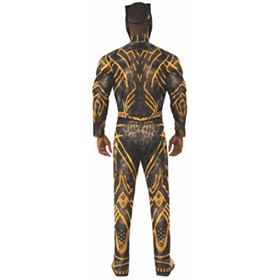 Fantasia Pantera Negra Guerra Infinita Adulto Luxo Amarelo