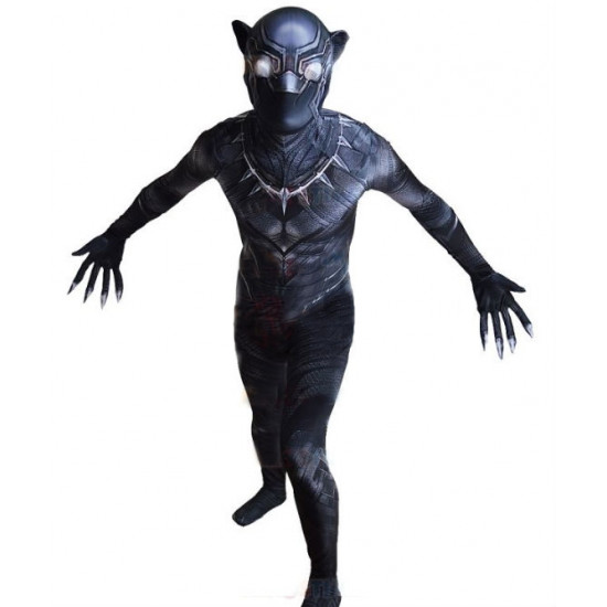 Fantasia Pantera Negra Guerra Infinita Adulto Spandex Fantasia Pantera Negra Guerra Infinita Adulto Spandex