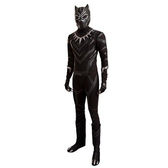 Fantasia Pantera Negra Guerra Infinita Spandex Adulto