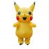 Fantasia Pikachu Pokemon Inflável Infantil Luxo   