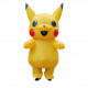 Fantasia Pikachu Pokemon Inflável Infantil Luxo Fantasia Pikachu Pokemon Inflável Infantil Luxo