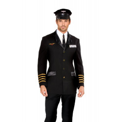 Fantasia Piloto de Avião Adulto