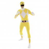 Fantasia Power Rangers Amarelo Luxo