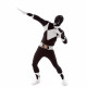 Fantasia Power Rangers Preto Luxo Fantasia Power Rangers Preto Luxo