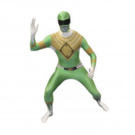 Fantasia Power Rangers Verde Luxo