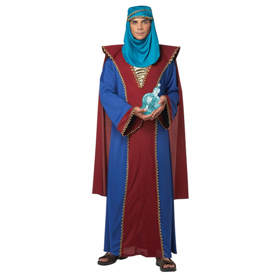 Fantasia Rei Mago Baltasar Adulto Luxo