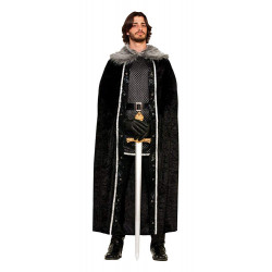 Fantasia Rei Medieval Luxo Adulto Capa