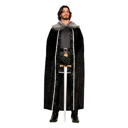 Fantasia Rei Medieval Luxo Adulto Capa