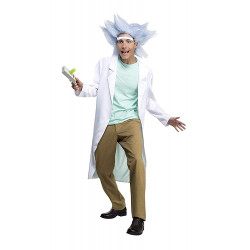 Fantasia Rick & Morty Rick Adulto Clássico