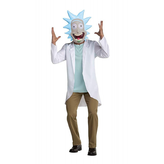 Fantasia Rick & Morty Rick Adulto Luxo Fantasia Rick & Morty Rick Adulto Luxo