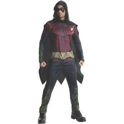 Fantasia Robin Adulto Arkham City Clássica