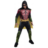 Fantasia Robin Adulto Arkham City Luxo