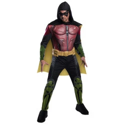 Fantasia Robin Adulto Arkham City Luxo