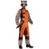 Fantasia Rocket Raccoon Guardiões da Galáxia Adulto Luxo 