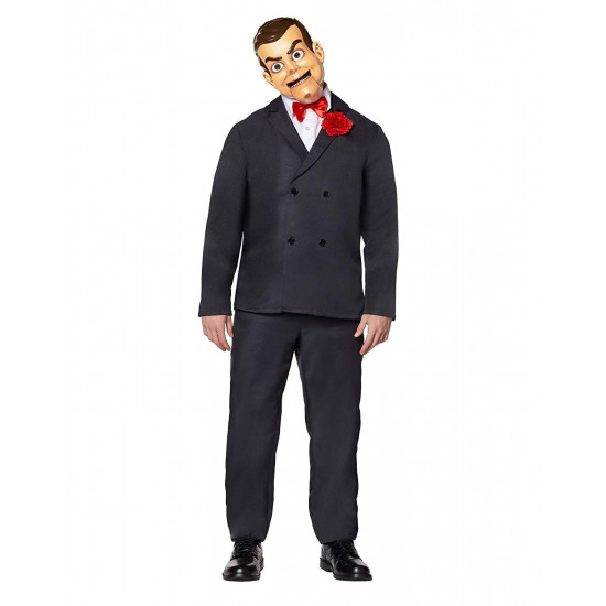 Fantasia Slappy Goosebumps Adulto Luxo Fantasia Slappy Goosebumps Adulto Luxo