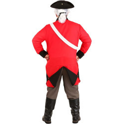 Fantasia Soldado Britânico Adulto Extra