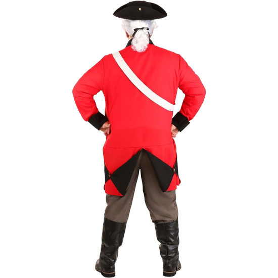 Fantasia Soldado Britânico Adulto Extra Fantasia Soldado Britânico Adulto Extra