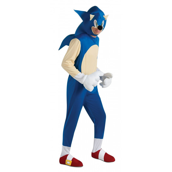 Fantasia Sonic the Hedgehog Luxo Adulto Fantasia Sonic the Hedgehog Luxo Adulto