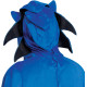 Fantasia Sonic the Hedgehog Luxo Macacão Clássico Adulto Fantasia Sonic the Hedgehog Luxo Macacão Clássico Adulto