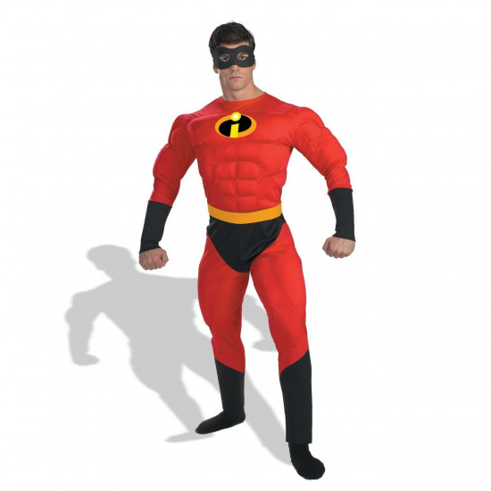 Fantasia Sr Incrível Luxo com Músculos Fantasia Sr Incrível Luxo com Músculos