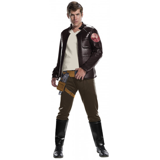 Fantasia Star Wars O Último Jedi Poe Dameron Adulto Luxo Fantasia Star Wars O Último Jedi Poe Dameron Adulto Luxo