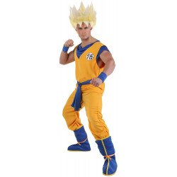 Fantasia Super Saiyan Goku Dragon Ball Adulto