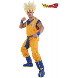 Fantasia Super Saiyan Goku Dragon Ball Adulto