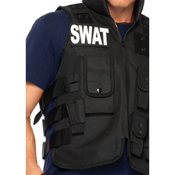 Fantasia SWAT Adulto Luxo Fantasia SWAT Adulto Luxo