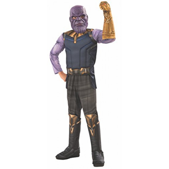 Fantasia Thanos Guerra Infinita Infantil Luxo