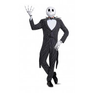 Fantasia The Nightmare Before Christmas Jack Skellington Adulto Luxo