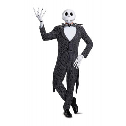 Fantasia The Nightmare Before Christmas Jack Skellington Adulto Luxo