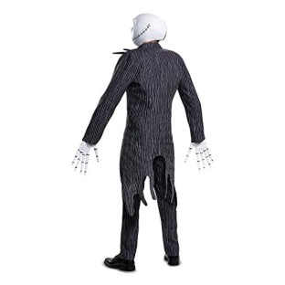 Fantasia The Nightmare Before Christmas Jack Skellington Adulto Luxo