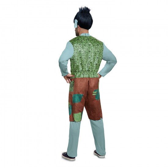 Fantasia Tronco Branch Trolls Adulto Luxo