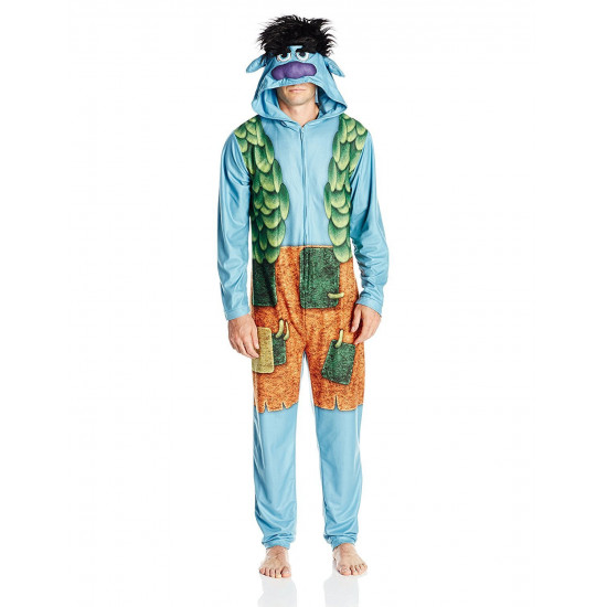 Fantasia Tronco Branch Trolls Adulto Macacão