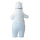 Fantasia Urso Polar Inflável Adulto Luxo Fantasia Urso Polar Inflável Adulto Luxo