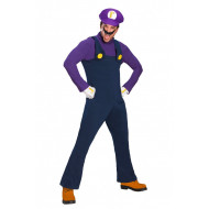 Fantasia Waluigi Adulto Luxo