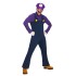 Fantasia Waluigi Adulto Luxo