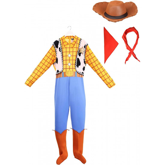 Fantasia Woody Toy Story Adulto Luxo Fantasia Woody Toy Story Adulto Luxo