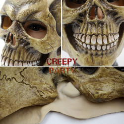 Máscara Caveira Látex Luxo