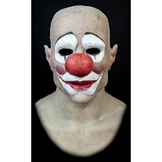Máscara de Silicone Realista Palhaço Palha Luxo