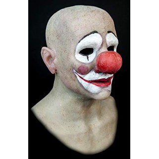 Máscara de Silicone Realista Palhaço Palha Luxo