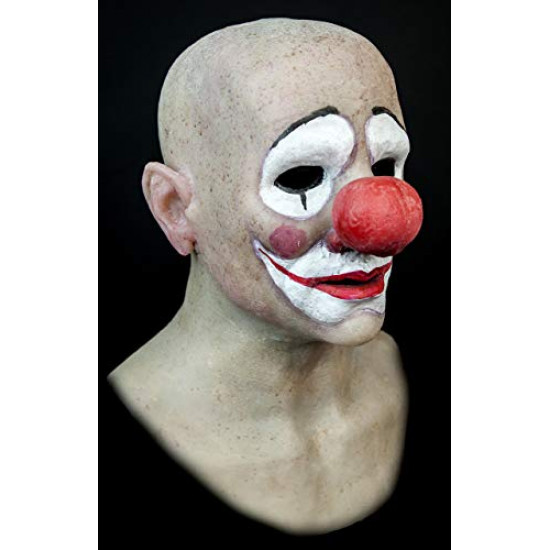 Máscara de Silicone Realista Palhaço Palha Luxo