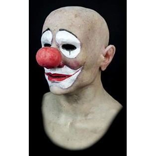 Máscara de Silicone Realista Palhaço Palha Luxo