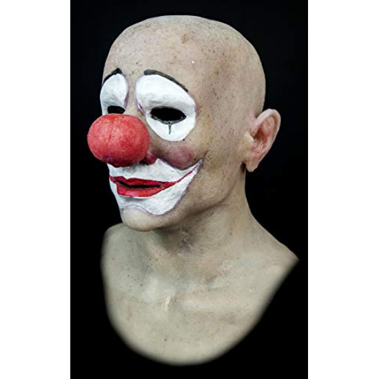 Máscara de Silicone Realista Palhaço Palha Luxo