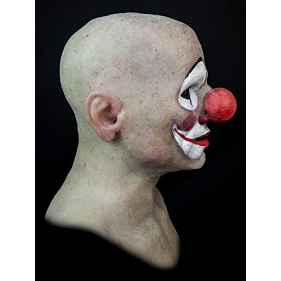 Máscara de Silicone Realista Palhaço Palha Luxo