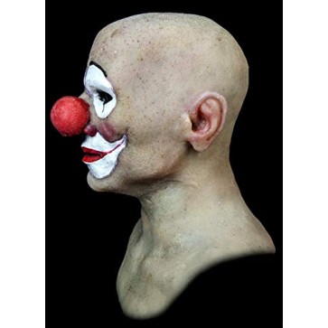Máscara de Silicone Realista Palhaço Palha Luxo