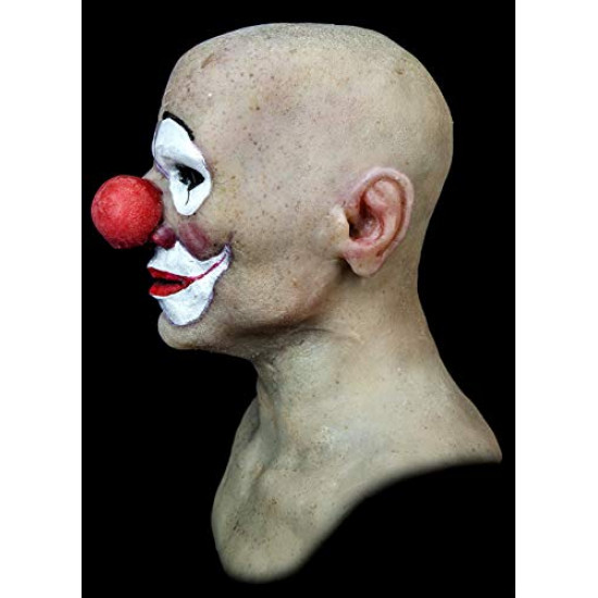 Máscara de Silicone Realista Palhaço Palha Luxo