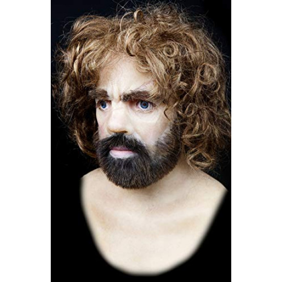 Máscara de Silicone Realista Tyrion Lannister Luxo